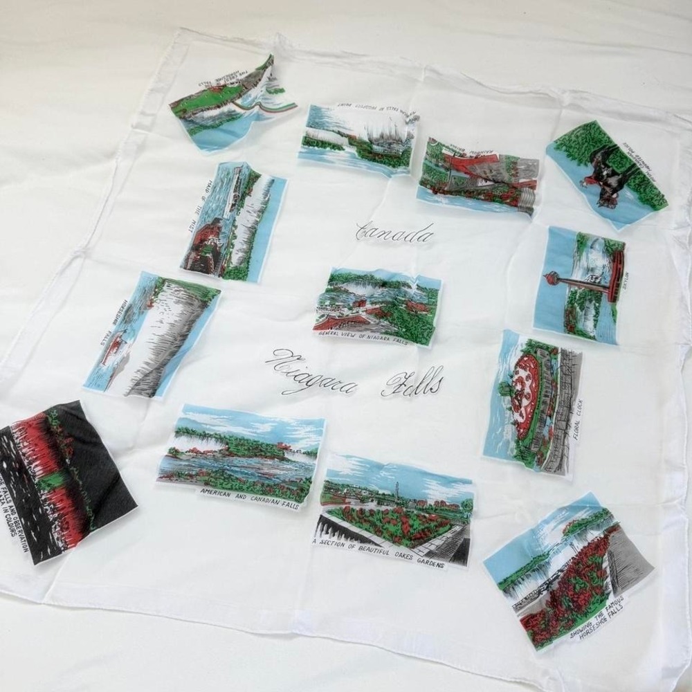 Niagara Falls souvenir scarf